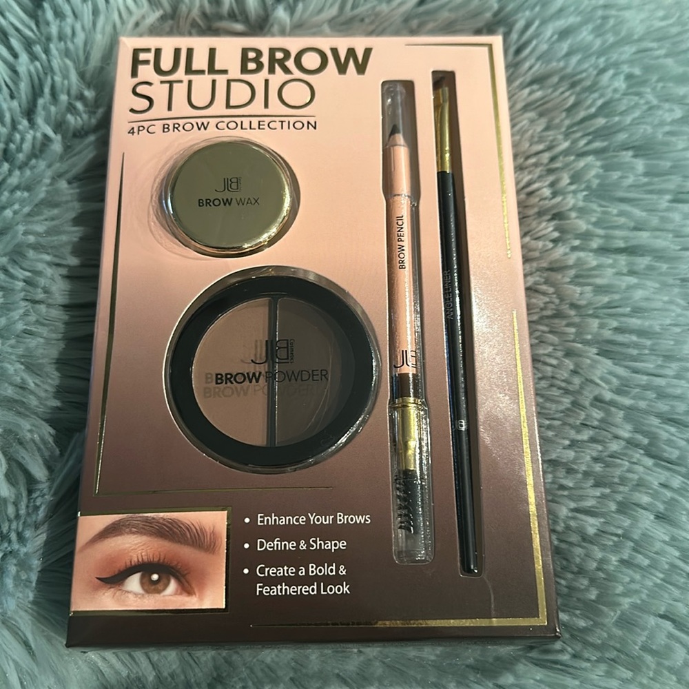 Full Brow Studio a 4piece Brow Collection with Brow Wax, Brow Powder, Pencil.